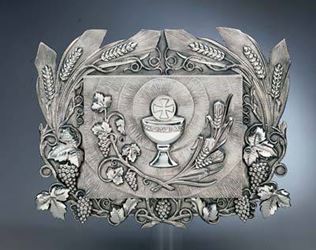 4067 Silver Plated Tabernacle - Wall Mount