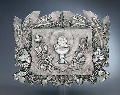 4067 Silver Plated Tabernacle - Wall Mount
